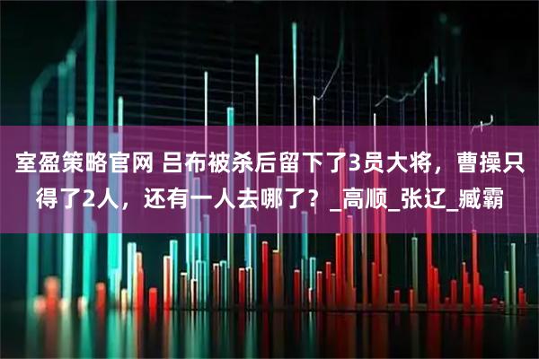 室盈策略官网 吕布被杀后留下了3员大将，曹操只得了2人，还有一人去哪了？_高顺_张辽_臧霸